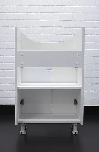 Тумба под умывальник напольная Айсберг Уют 55 белый DA2002T