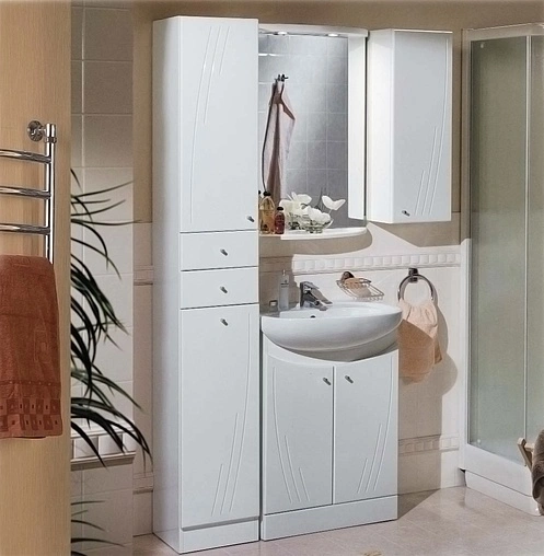 Шкаф Aquaton Минима 30 R белый 1A001803MN01R