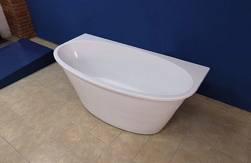 Ванна из искусственного камня Esse Mindanao 180x85 белый EMIN1800