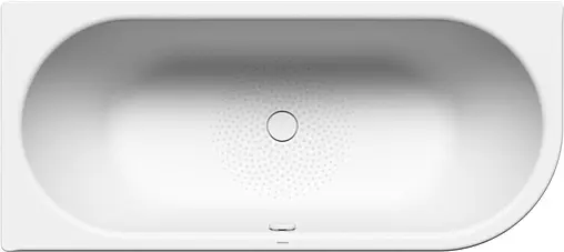 Ванна стальная Kaldewei Centro Duo 1 правая 170x75 mod. 130 anti-slip+easy-clean белый 283030003001