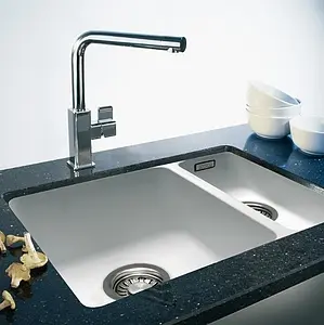 Мойка кухонная Franke Kubus KBG 110-50 миндаль 125.0302.777 Мойка кухонная Franke Kubus KBG 110-50 миндаль 125.0302.777, 3