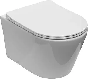 Унитаз подвесной безободковый Logan L6W Tornado белый 00331866 Унитаз подвесной безободковый Logan L6W Tornado белый 00331866, 1