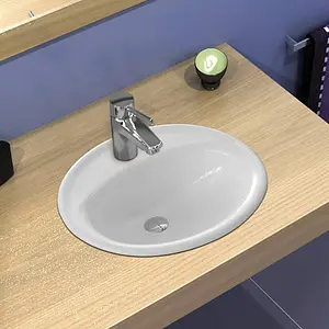 Раковина Serel 58 белый 1841 Раковина Serel 58 белый 1841, 3