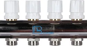 Группа коллекторная без расходомеров 12 отводов 1&quot;в/в x ¾&quot;ек Luxor CD 468M/12 15552712MN, 4