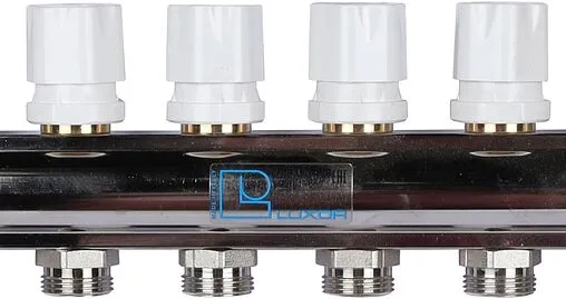 Группа коллекторная без расходомеров 12 отводов 1&quot;в/в x ¾&quot;ек Luxor CD 468M/12 15552712MN