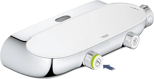 Душевая система с термостатом для душа Grohe Rainshower SmartControl 360 Mono хром 26361000