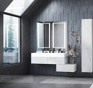 Зеркало с подсветкой Aquaton Сакура 120 1A249702SKW80, 3