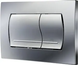 Клавиша смыва для унитаза Roca Active 52B 8901150B2 хром матовый Клавиша смыва для унитаза Roca Active 52B 8901150B2 хром матовый, 1