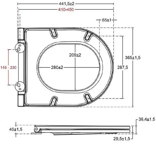 Крышка-сиденье для унитаза с микролифтом Allen Brau Fantasy Smartfix белый 4.11005.20