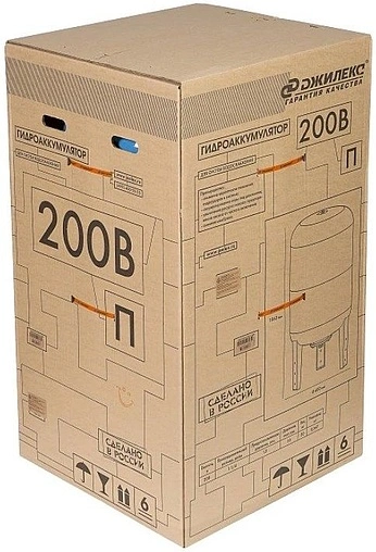 Гидроаккумулятор Джилекс 200 ВПк 8 бар 7154