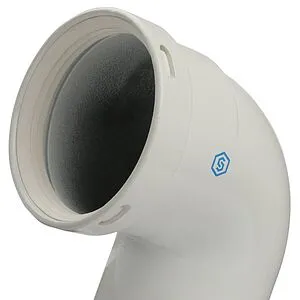 Колено для дымохода Ø 80мм ∠ 90° (Al) Stout SCA-0080-000090, 5