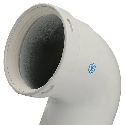 Колено для дымохода Ø 80мм ∠ 90° (Al) Stout SCA-0080-000090