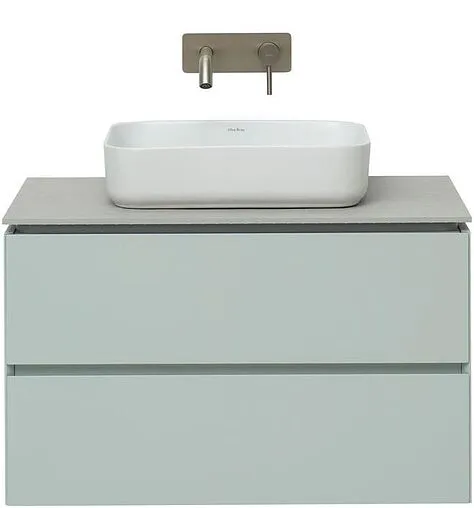 Тумба под умывальник подвесная Allen Brau Infinity 85 папирус 1.21001.PWM