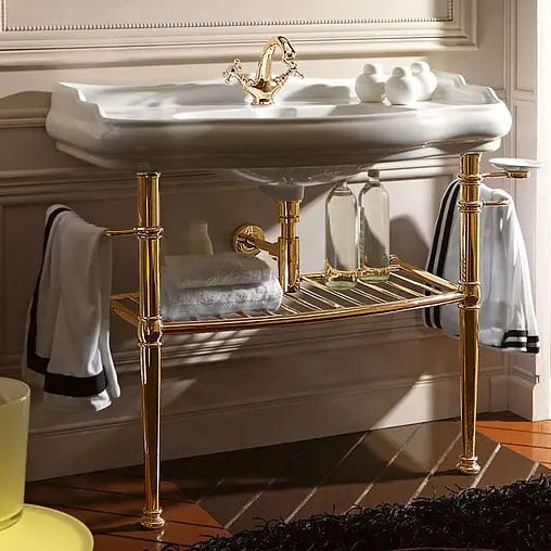 Консоль Kerasan Retro 78 золото 730091