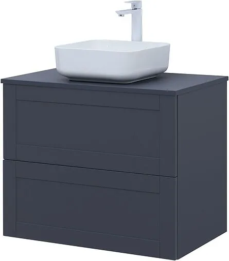 Тумба-умывальник подвесная Aquanet Терра 80 маренго 00313245+