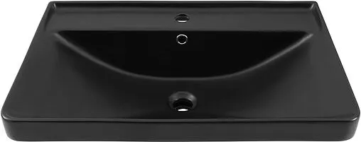 Раковина Aquanet Ирис 70 черный матовый 00329248