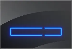 Клавиша смыва для унитаза Am.Pm Touchless Pro I0450A38 стекло/черный, 1