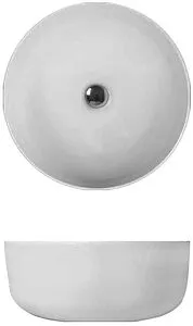 Раковина Kerasan Nolita 40 белый матовый 534430, 3