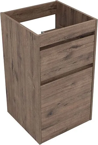 Тумба-умывальник напольная Aquanet Токио 110 L дуб веллингтон 00333647+00235497