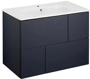 Тумба-умывальник подвесная Roca Luna 80 синий ZRU9307767+ Тумба-умывальник подвесная Roca Luna 80 синий ZRU9307767+, 1