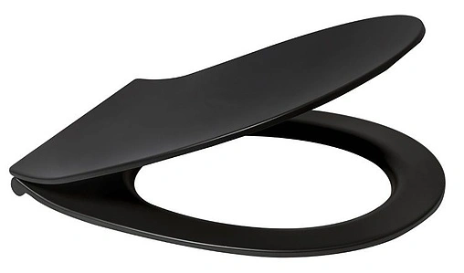 Крышка-сиденье для унитаза с микролифтом ISVEA D40 черный матовый 40D40521I-S