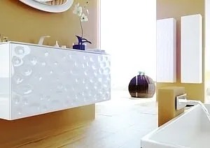 Шкаф-пенал подвесной Clarberg Dune 35 белый DUN0535 Шкаф-пенал подвесной Clarberg Dune 35 белый DUN0535, 4