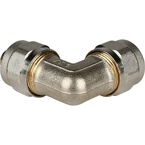 Уголок компрессионный соединительный 16мм x 16мм Stout SFS-0003-001616