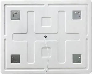 Зеркало с подсветкой BelBagno MARINO 100x60 механическая кнопка SPC-MAR-1000-600-LED-BTN, 3