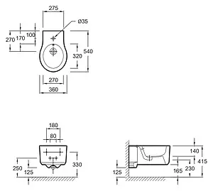 Биде подвесное Jacob Delafon Formilia белый E4774-00 Биде подвесное Jacob Delafon Formilia белый E4774-00, 2