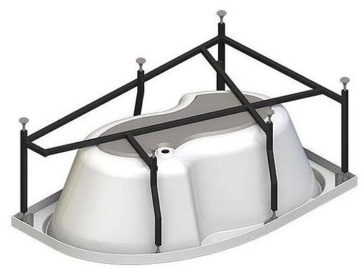 Ванна акриловая Radomir Ирма 149х96 L 2-01-0-1-1-216