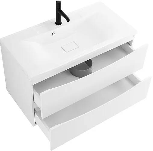 Тумба под умывальник подвесная BelBagno MARINO 110 Bianco Opaco MARINO-1100-2C-SO-BO-P