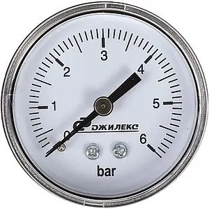 Манометр аксиальный Джилекс MDA 50мм 6 бар ¼&quot; 9003, 1