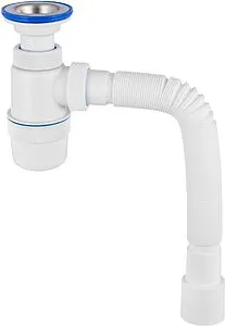 Сифон бутылочный для мойки VIRPlast Элит 30980617 Сифон бутылочный для мойки VIRPlast Элит 30980617, 1