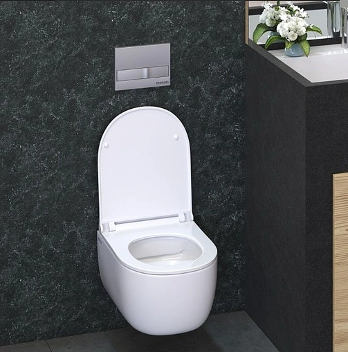 Клавиша смыва для унитаза BERGES Novum L2 040012 хром матовый