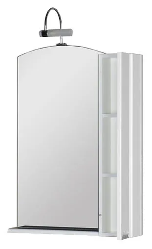 Шкаф-зеркало Aquanet Асти 65 белый 180075