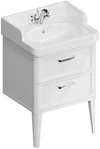 Тумба-умывальник напольная Kerama Marazzi Pompei 60 белый PO.N.60.2\WHT+PO.wb.60 Тумба-умывальник напольная Kerama Marazzi Pompei 60 белый PO.N.60.2\WHT+PO.wb.60, 1