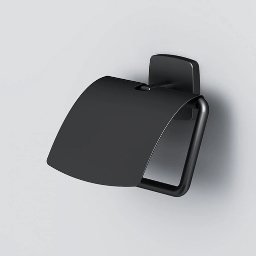 Держатель туалетной бумаги Am.Pm Gem чёрный матовый A90341422