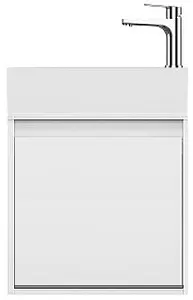 Тумба-умывальник подвесная ISVEA Pro 51 белый 21SFS001050I+10SF50051SV Тумба-умывальник подвесная ISVEA Pro 51 белый 21SFS001050I+10SF50051SV, 1