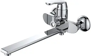 Смеситель для ванны с длинным изливом D&K Venice Rialto хром DA1063301, 1