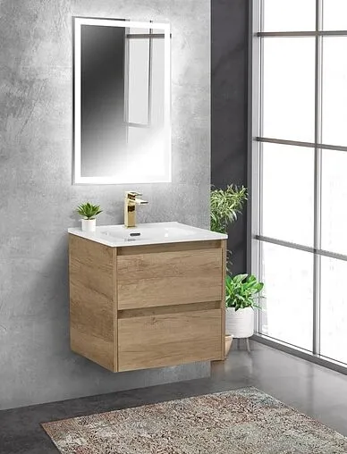 Тумба под умывальник подвесная BelBagno KRAFT 50 Rovere Nebrasca Nature KRAFT-500-2C-SO-RNN