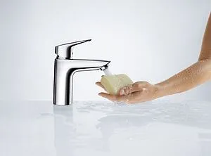 Смеситель для раковины Hansgrohe Logis 100 хром 71100000, 4