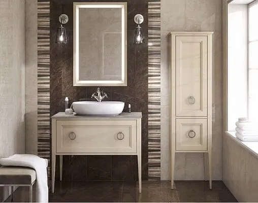 Шкаф-пенал напольный Kerama Marazzi Plaza Classic капучино PL.C.175\\CAP Шкаф-пенал напольный Kerama Marazzi Plaza Classic капучино PL.C.175\\CAP