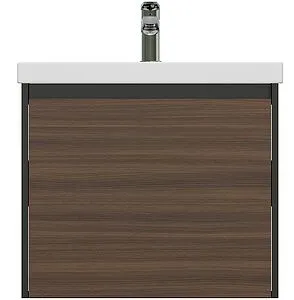 Тумба под умывальник подвесная Cersanit Grande 60 чёрный орех 64759 Тумба под умывальник подвесная Cersanit Grande 60 чёрный орех 64759, 2