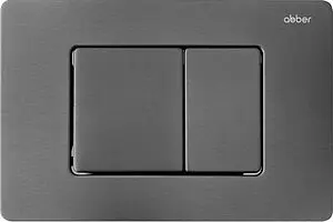 Клавиша смыва для унитаза Abber AC0120NG никель, 1