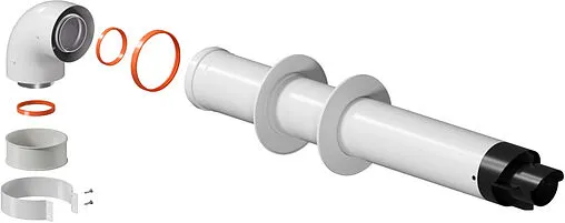 Комплект дымохода Ø 60/100мм L=1000мм Krats Стандарт KTS-01V-075