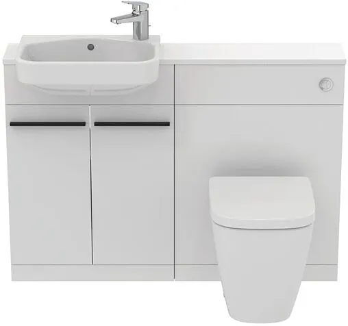 Унитаз приставной безободковый Ideal Standard I.Life S RimLS+ белый T459401