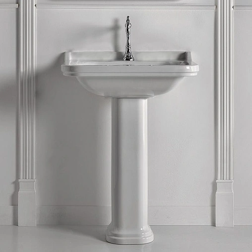 Раковина Kerasan Waldorf 80 белый 4141K1bi/cr*1