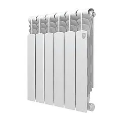 Радиатор биметаллический 6 секций Royal Thermo Revolution B 500 Bianco Traffico RTRB350006 Радиатор биметаллический 6 секций Royal Thermo Revolution B 500 Bianco Traffico RTRB350006