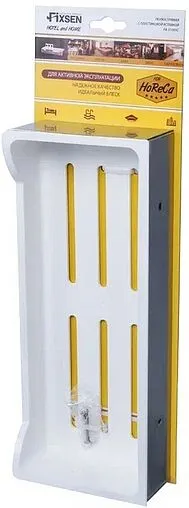 Полка Fixsen Hotel хром FX-31003C