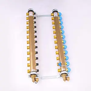 Группа коллекторная без расходомеров 12 отводов 1"в/в x ¾"ек Watts HKV 10004192 Группа коллекторная без расходомеров 12 отводов 1"в/в x ¾"ек Watts HKV 10004192, 3